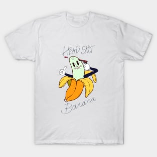 Measure with bananas, always accurate. T-Shirt